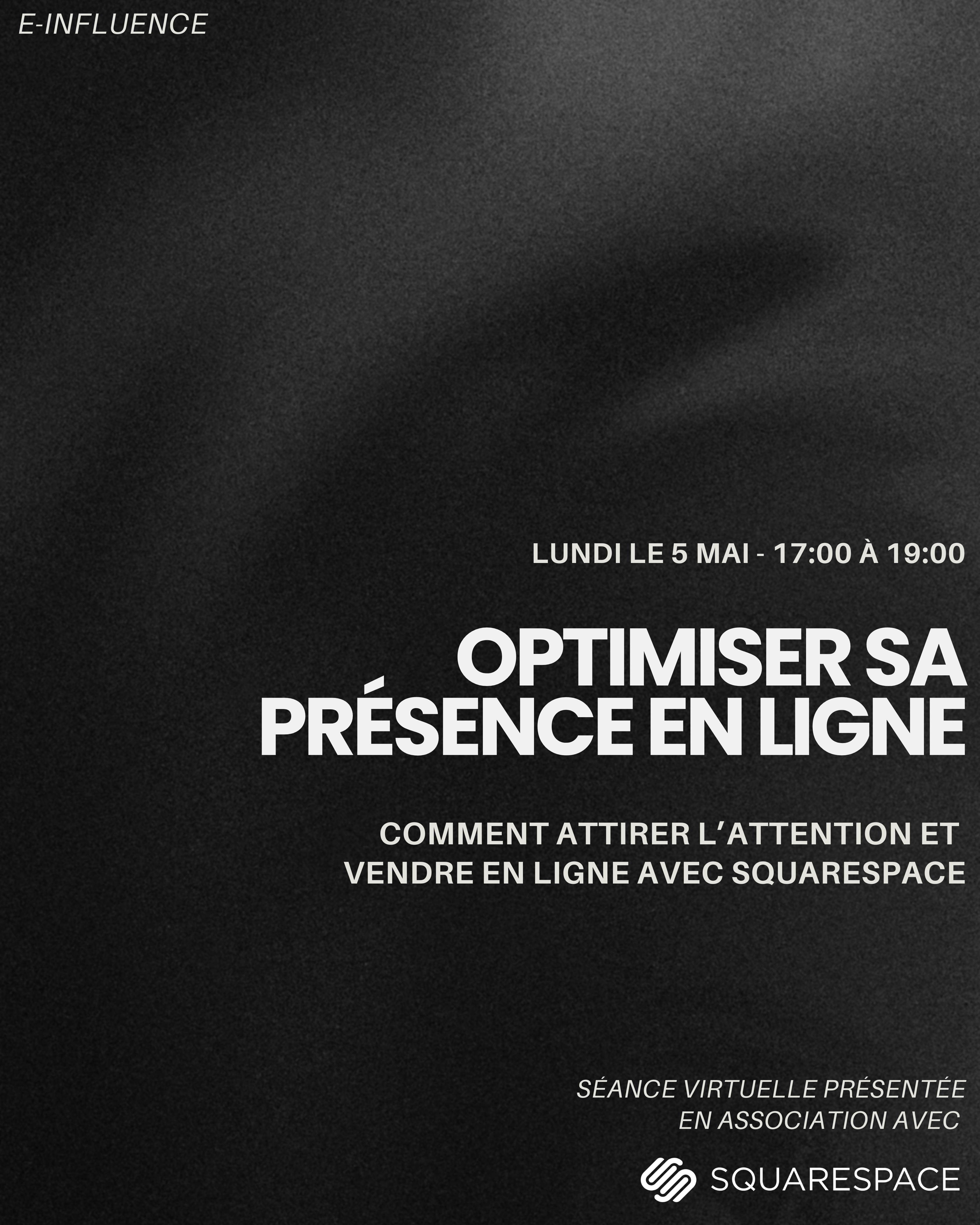 Masterclass- Optimiser sa présence en ligne (Rediffusion)