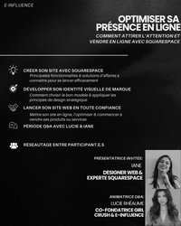 Masterclass- Optimiser sa présence en ligne (Rediffusion)