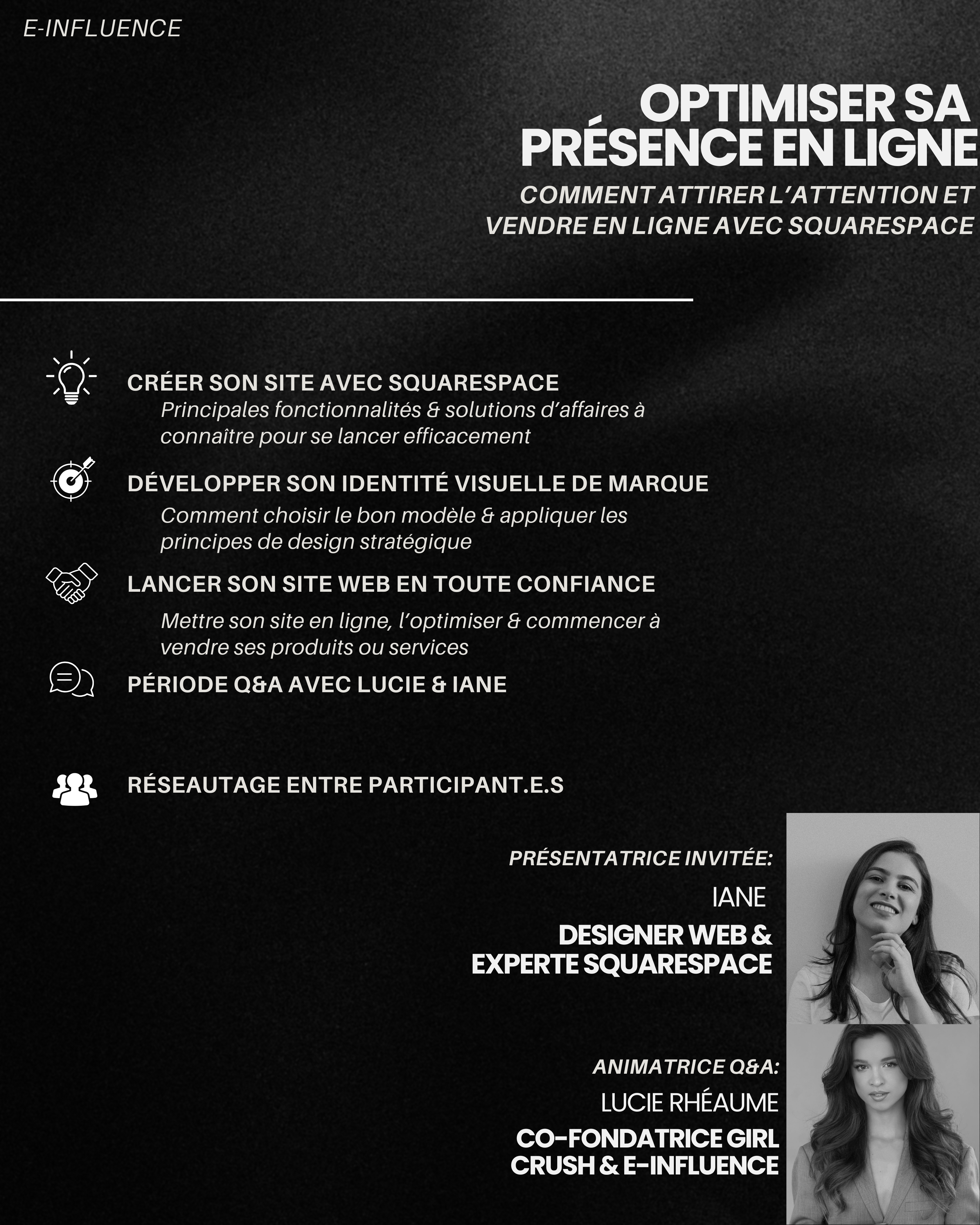 Masterclass- Optimiser sa présence en ligne (Rediffusion)