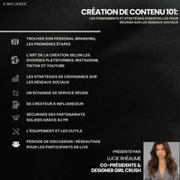 Masterclass-Création de contenu 101 (Rediffusion)