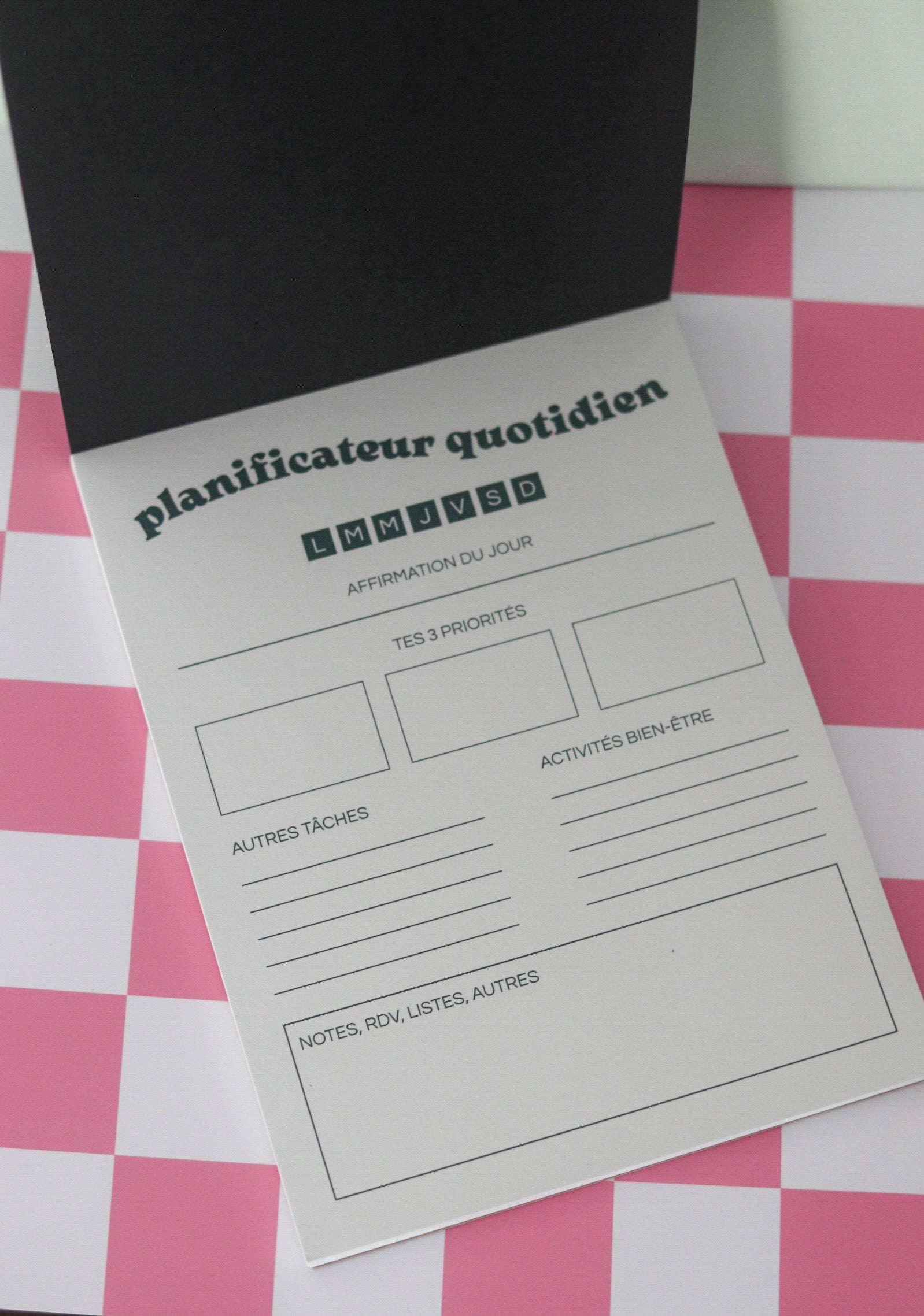 Planificateur quotidien