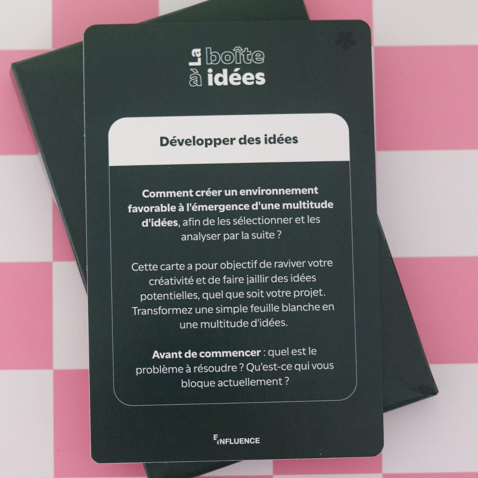 Jeu- La boite à idées