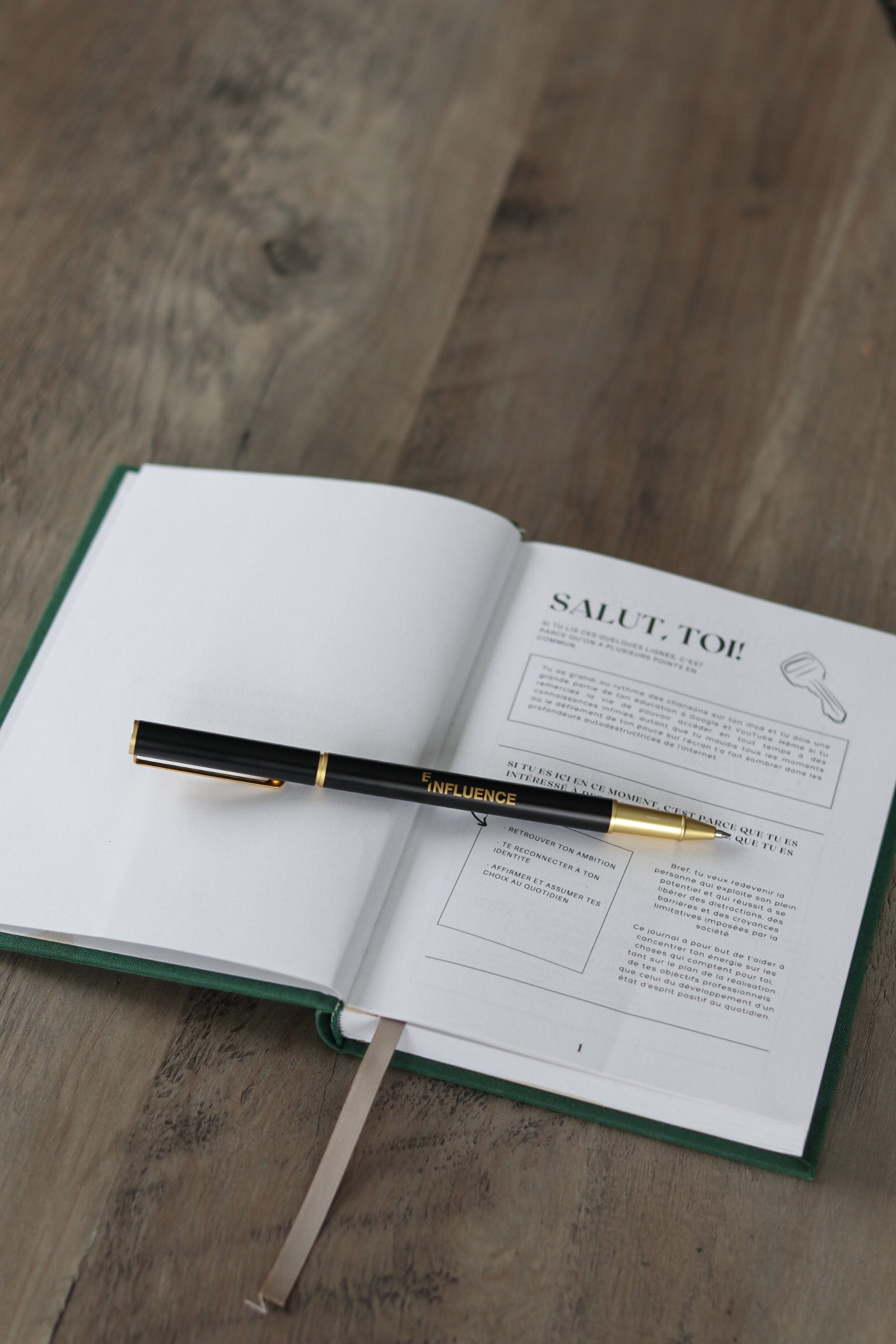 Trio- Stylo, planificateur et journal